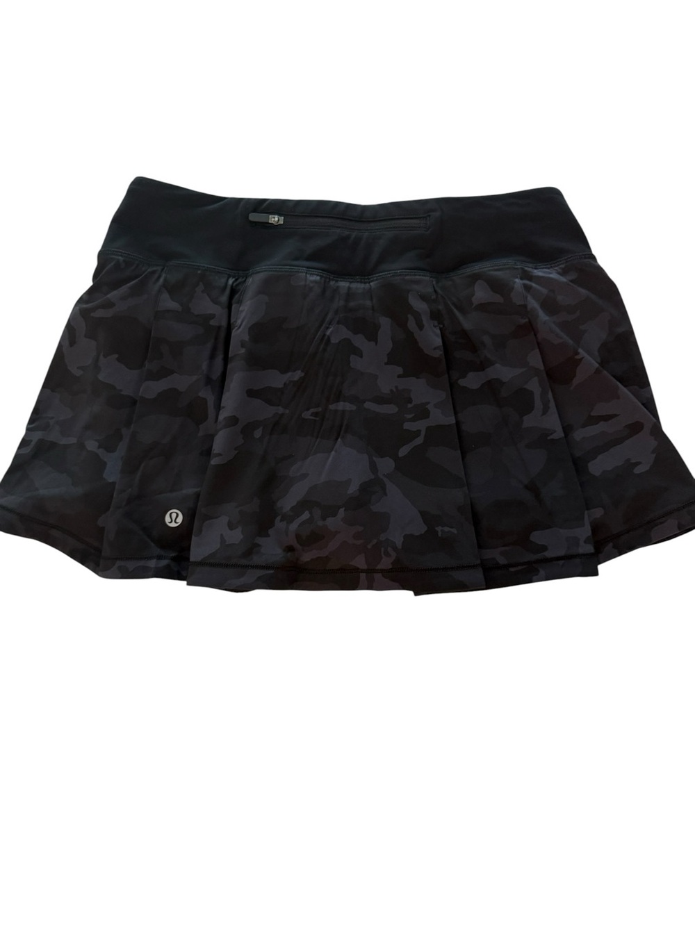 lululemon athletica Black Camo Zip Pocket Skort - Picture 3 of 7